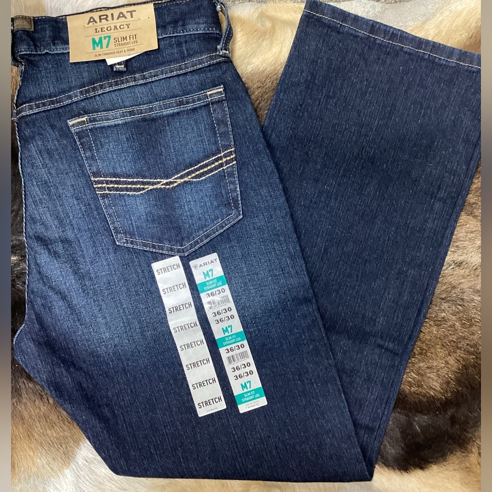 Ariat Men’s Jeans M7 SLIM FIT STRAIGHT LEG